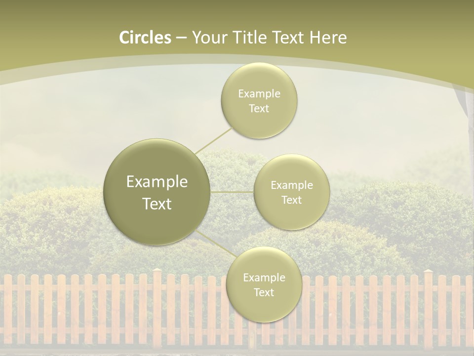 Harvest Garden Cloud PowerPoint Template