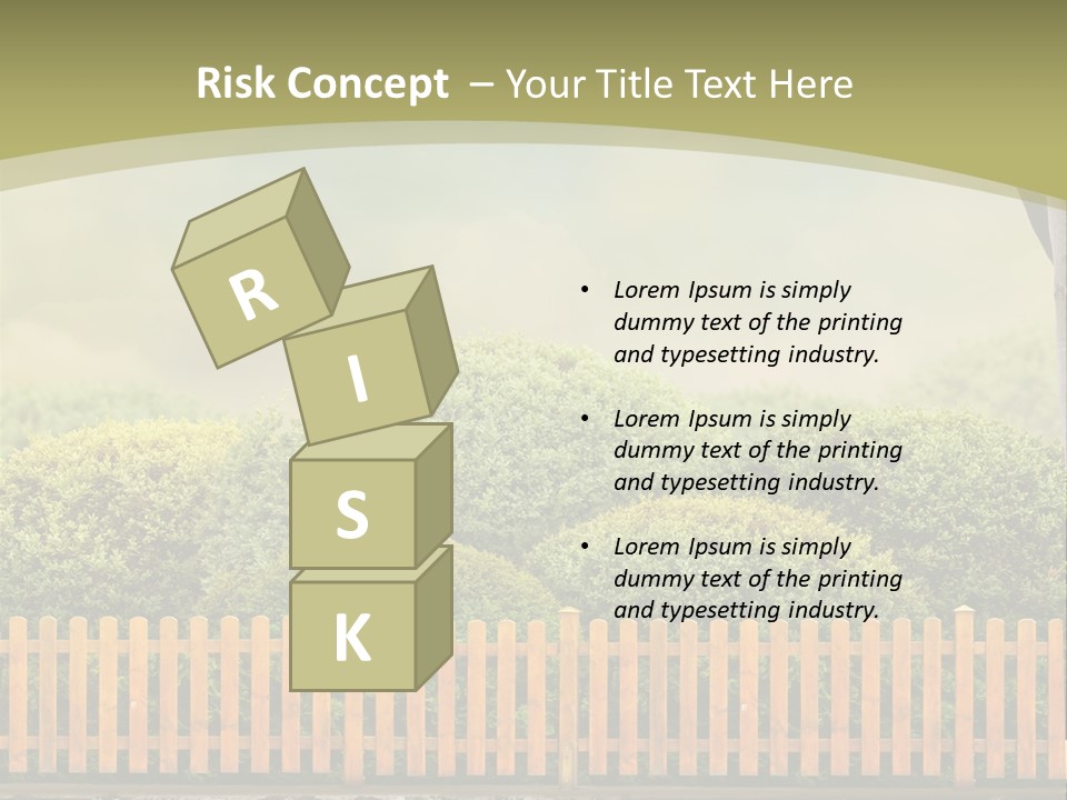 Harvest Garden Cloud PowerPoint Template