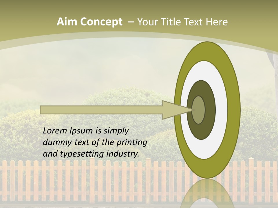 Harvest Garden Cloud PowerPoint Template