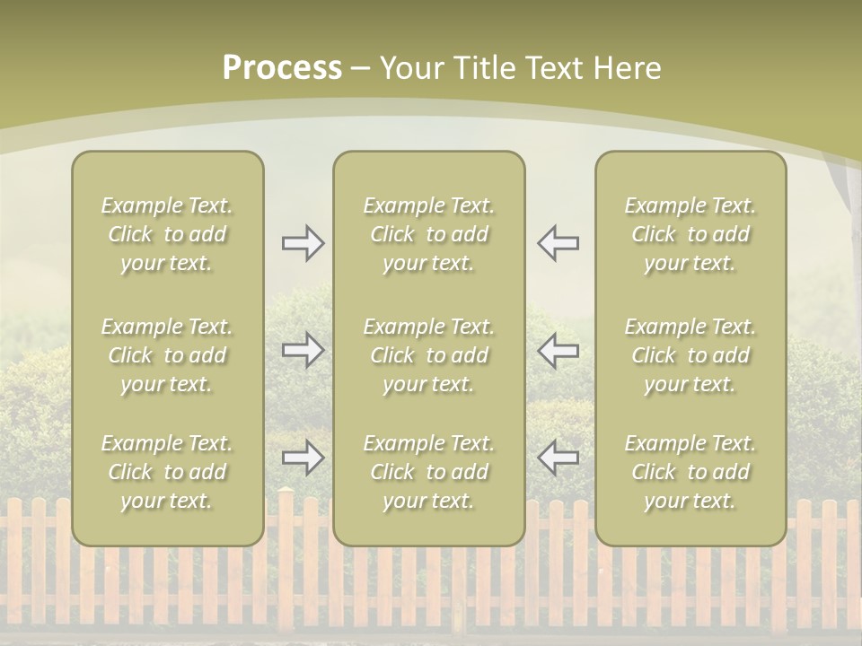 Harvest Garden Cloud PowerPoint Template