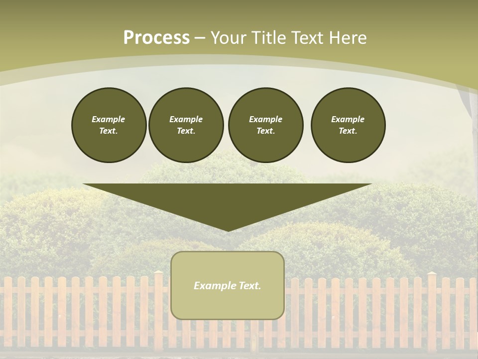 Harvest Garden Cloud PowerPoint Template