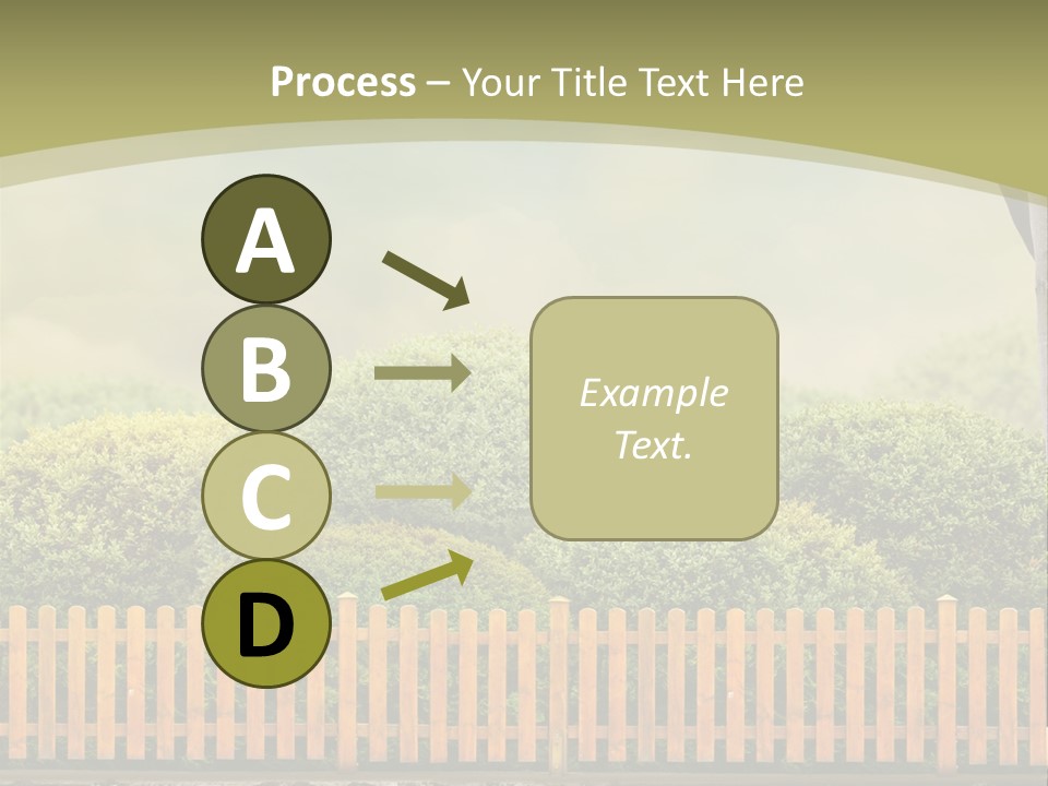 Harvest Garden Cloud PowerPoint Template