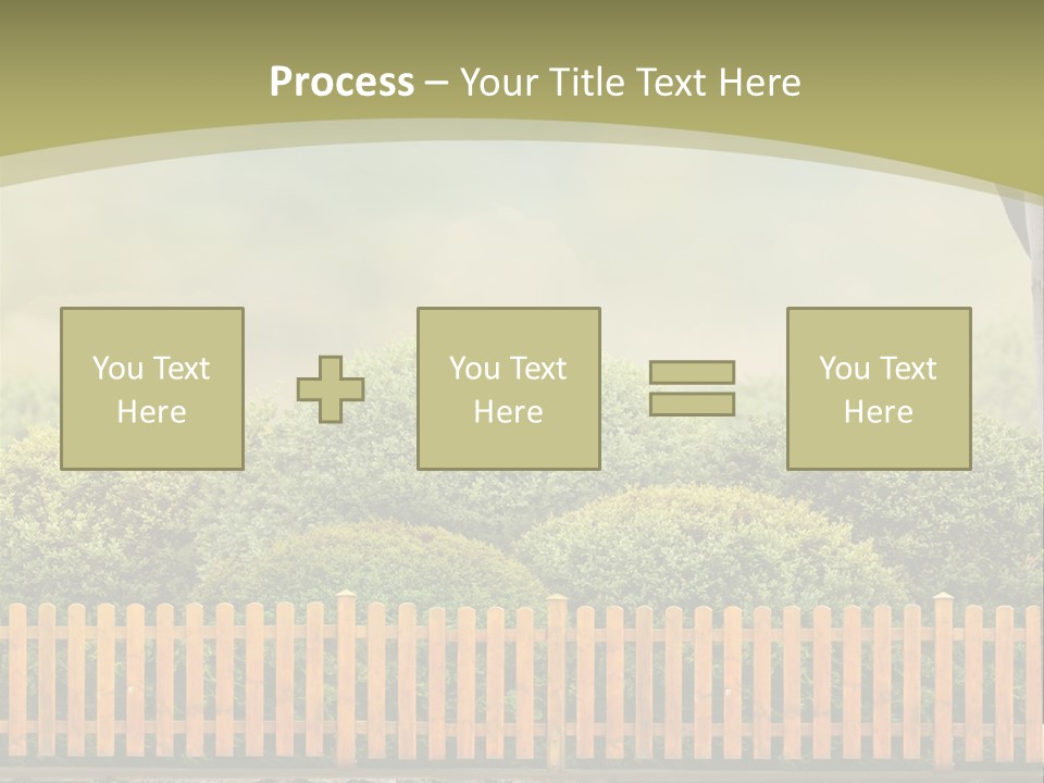 Harvest Garden Cloud PowerPoint Template