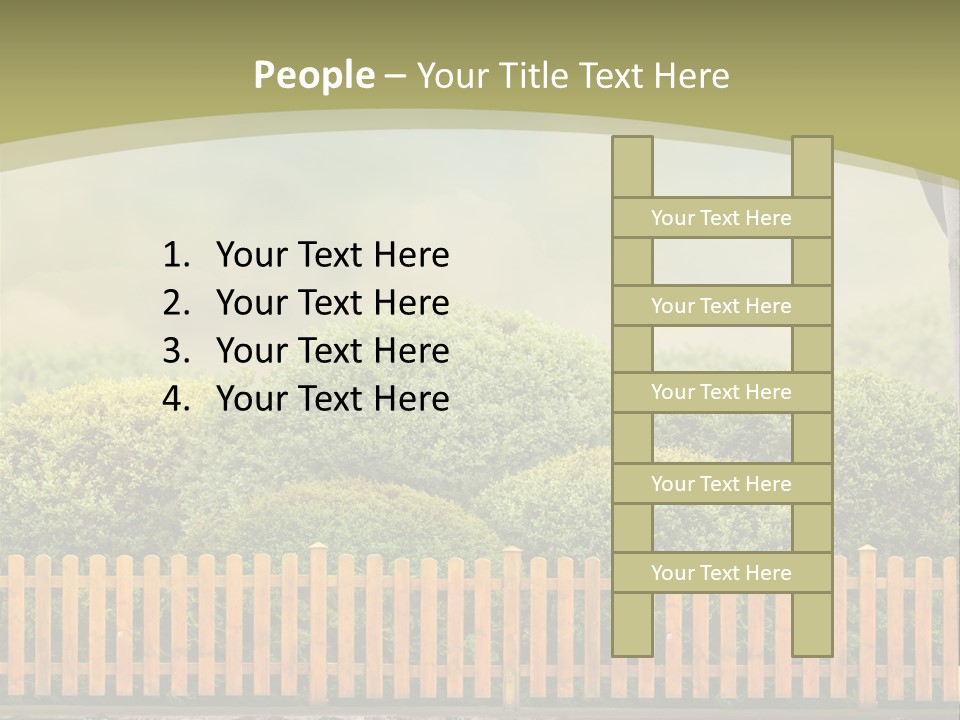 Harvest Garden Cloud PowerPoint Template