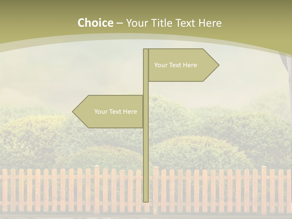 Harvest Garden Cloud PowerPoint Template