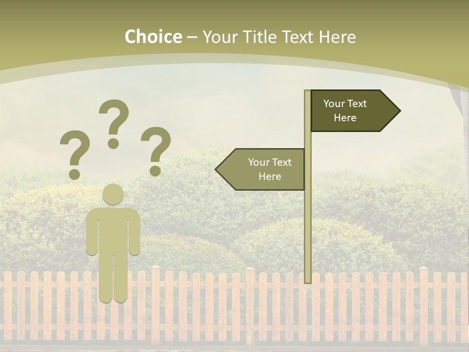 Harvest Garden Cloud PowerPoint Template