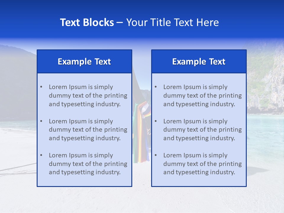 Environment Portrait Young PowerPoint Template