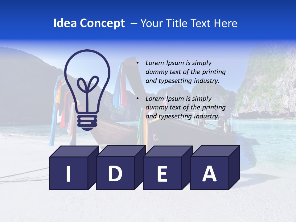 Environment Portrait Young PowerPoint Template