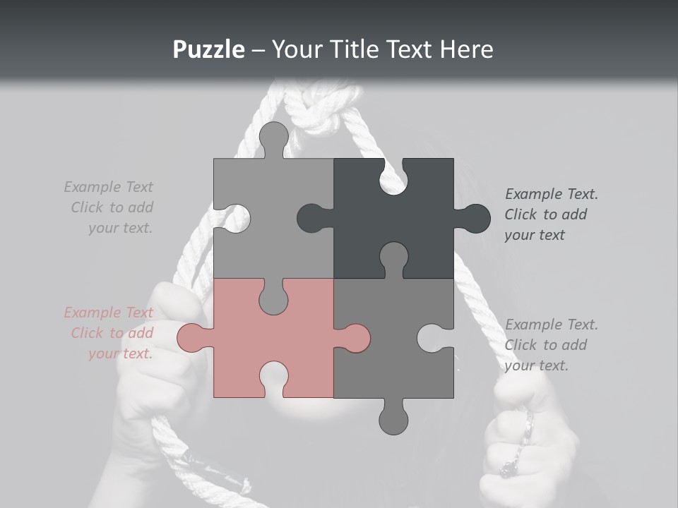 Suicide Fear Loneliness PowerPoint Template