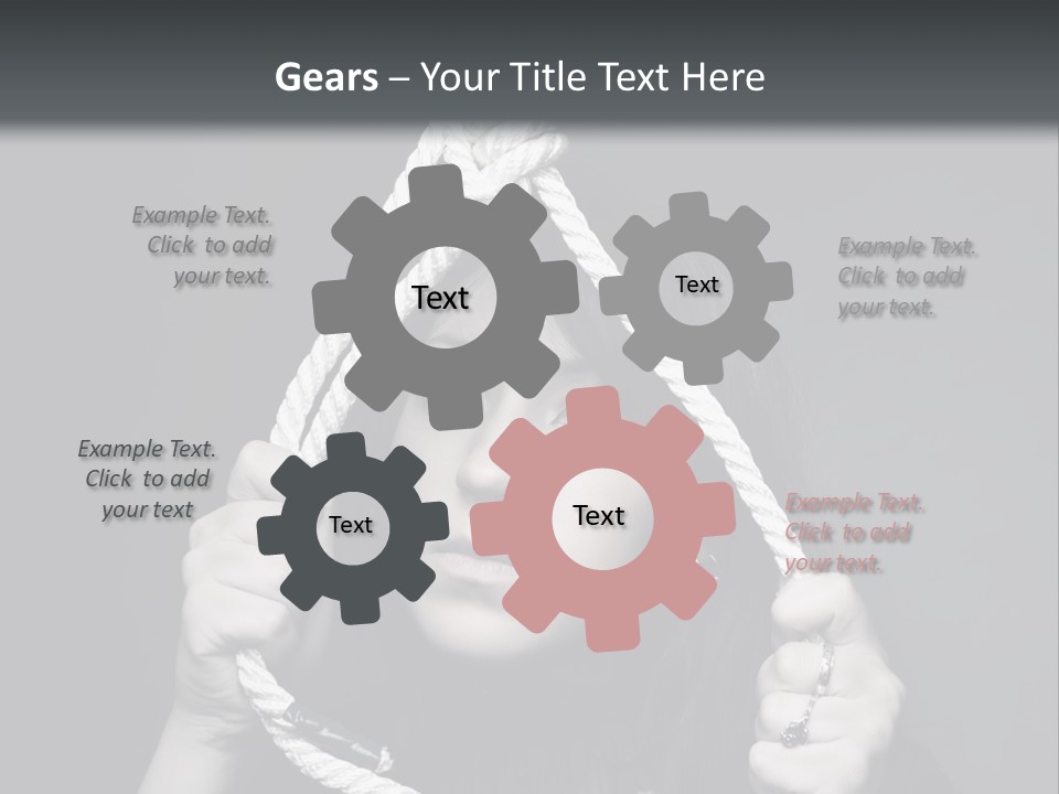 Suicide Fear Loneliness PowerPoint Template