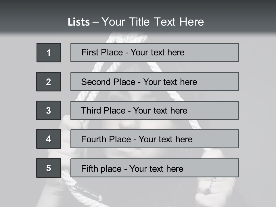 Suicide Fear Loneliness PowerPoint Template