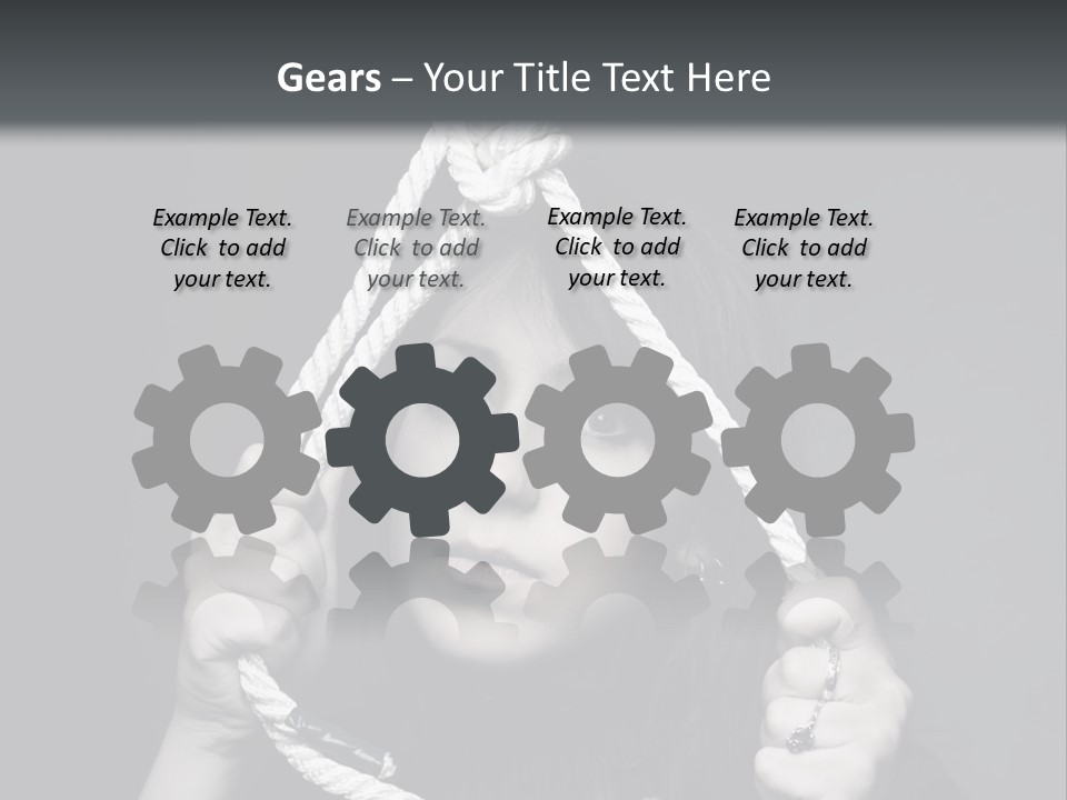 Suicide Fear Loneliness PowerPoint Template