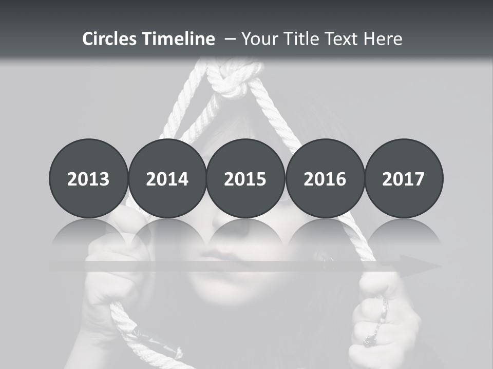 Suicide Fear Loneliness PowerPoint Template