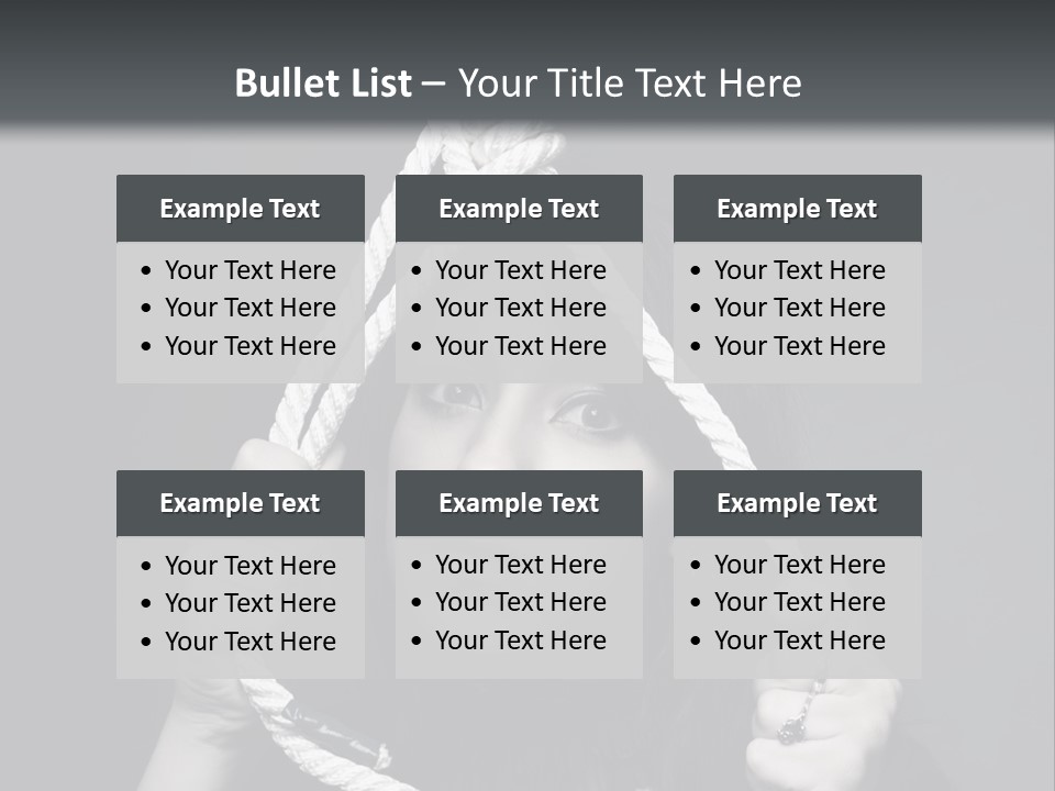 Suicide Fear Loneliness PowerPoint Template