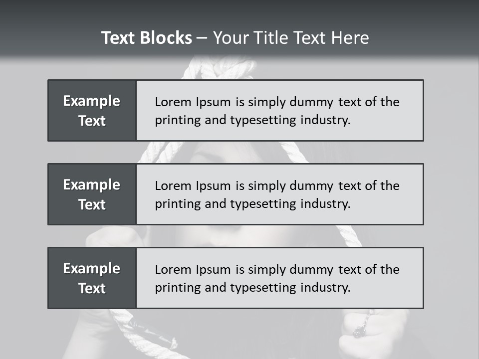 Suicide Fear Loneliness PowerPoint Template