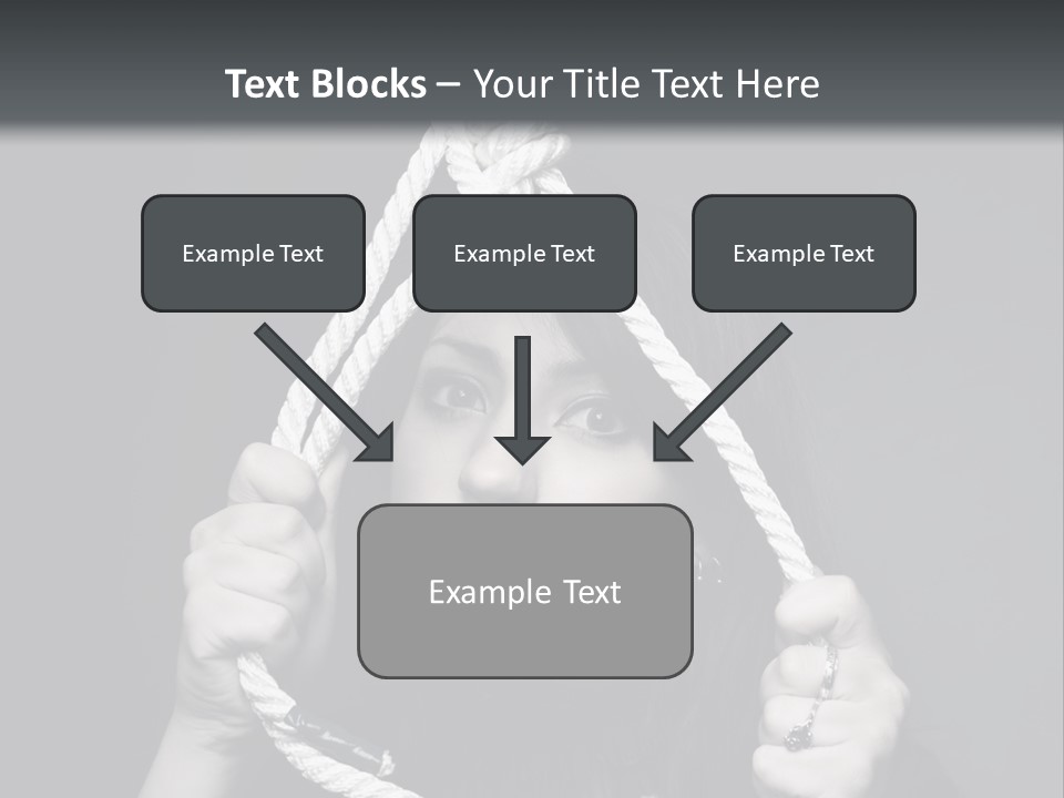 Suicide Fear Loneliness PowerPoint Template