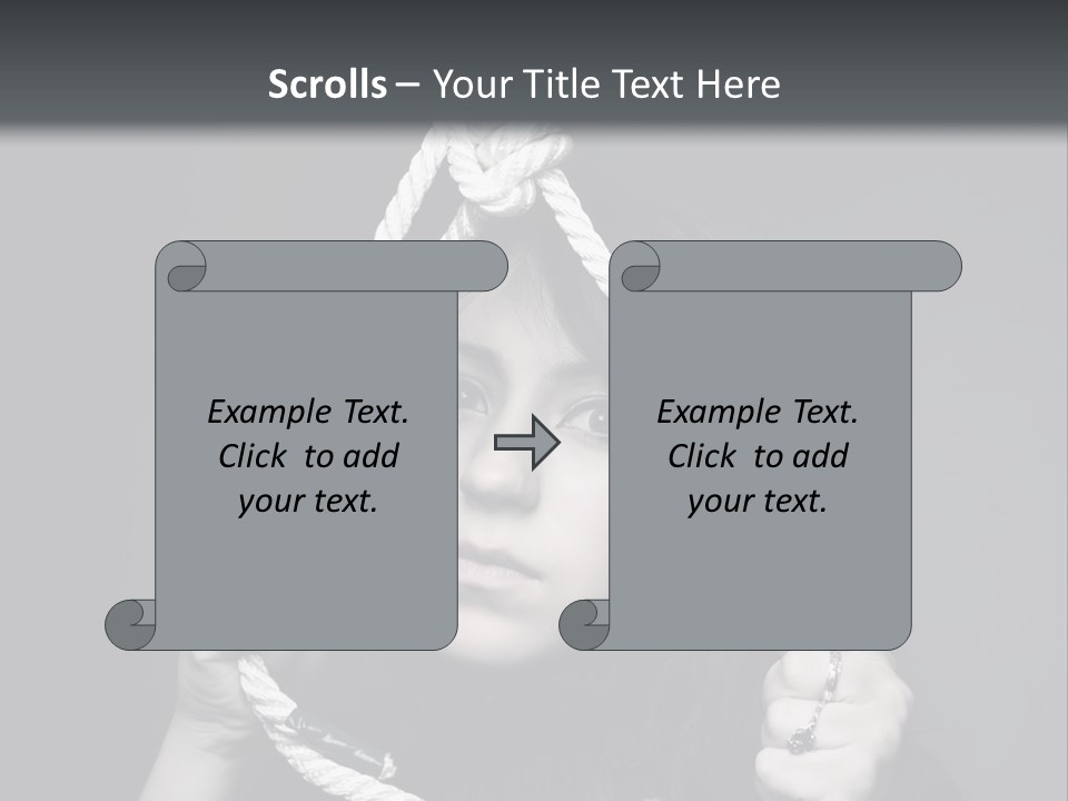 Suicide Fear Loneliness PowerPoint Template