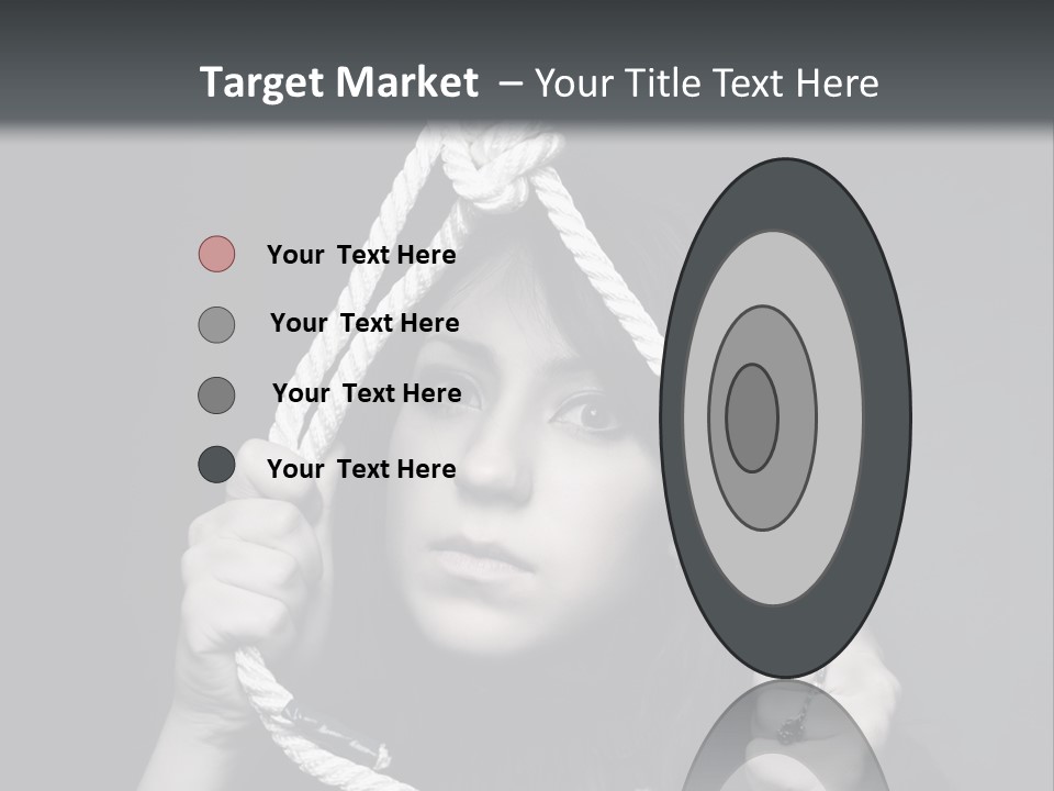 Suicide Fear Loneliness PowerPoint Template