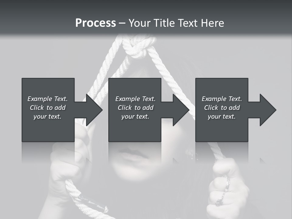 Suicide Fear Loneliness PowerPoint Template