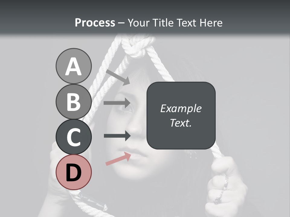 Suicide Fear Loneliness PowerPoint Template