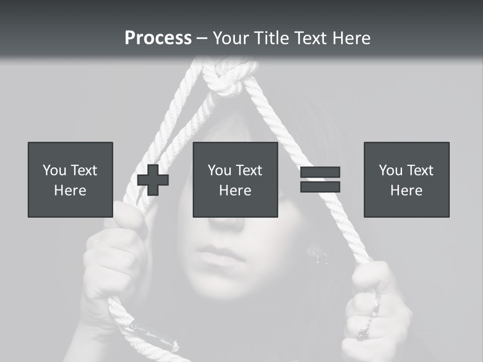 Suicide Fear Loneliness PowerPoint Template