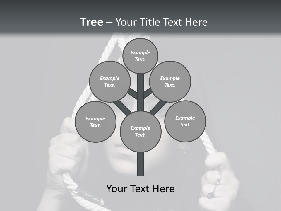 Suicide Fear Loneliness PowerPoint Template