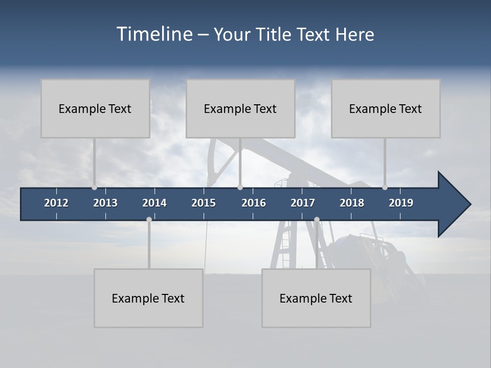 Sunset Future Decay PowerPoint Template