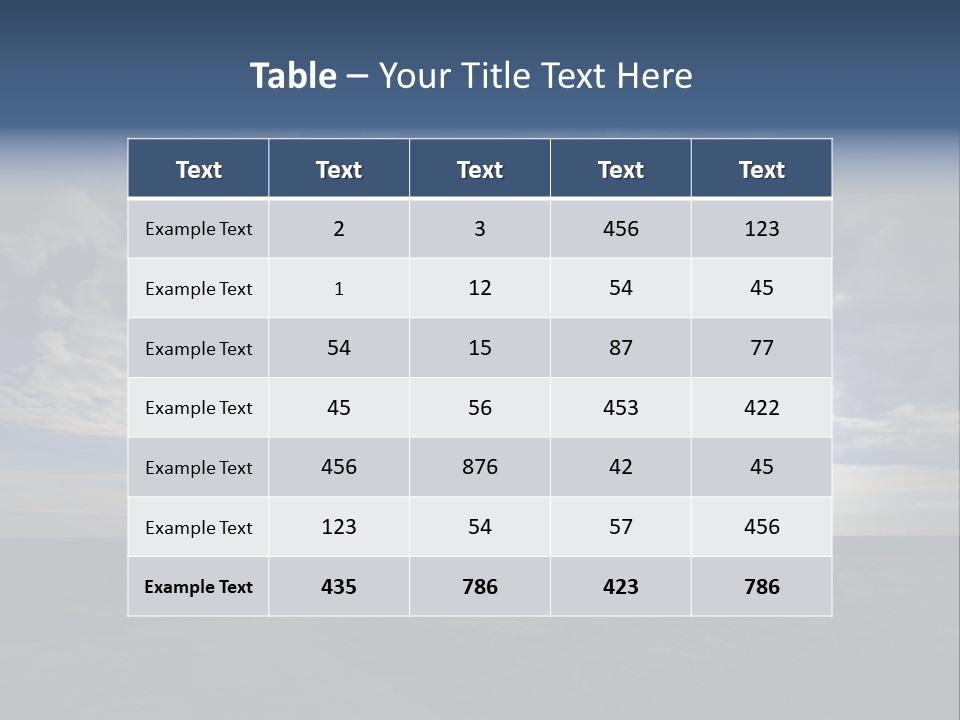 Sunset Future Decay PowerPoint Template