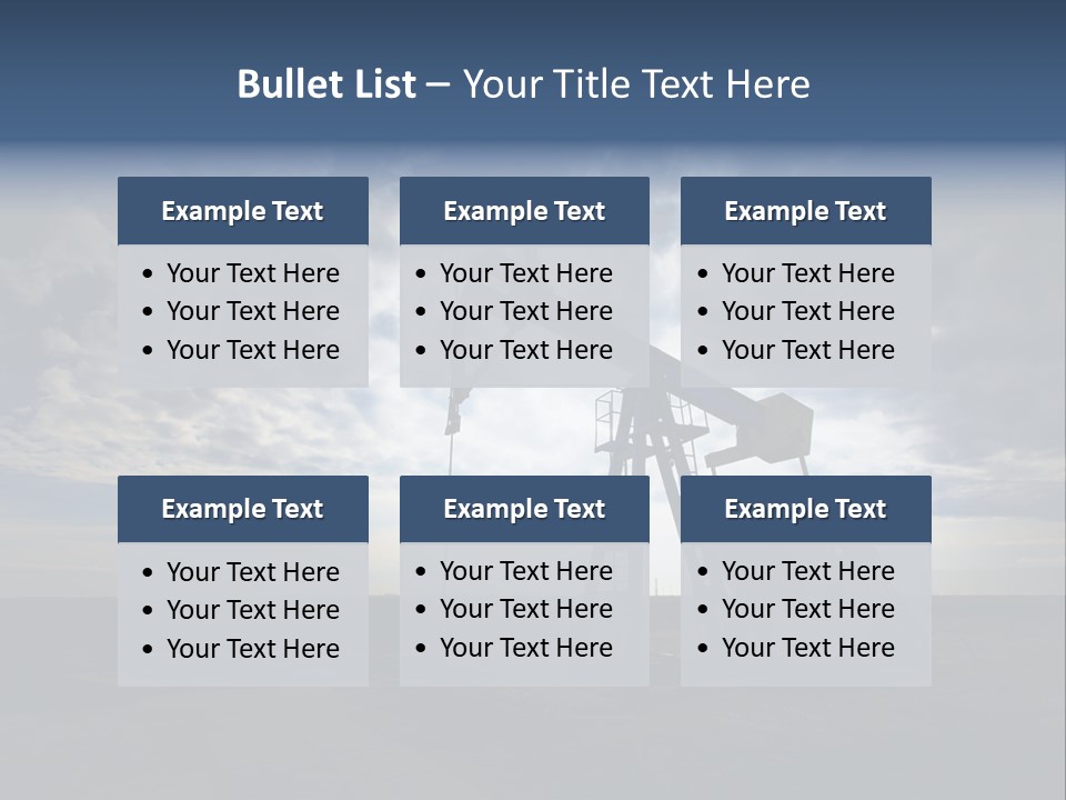 Sunset Future Decay PowerPoint Template