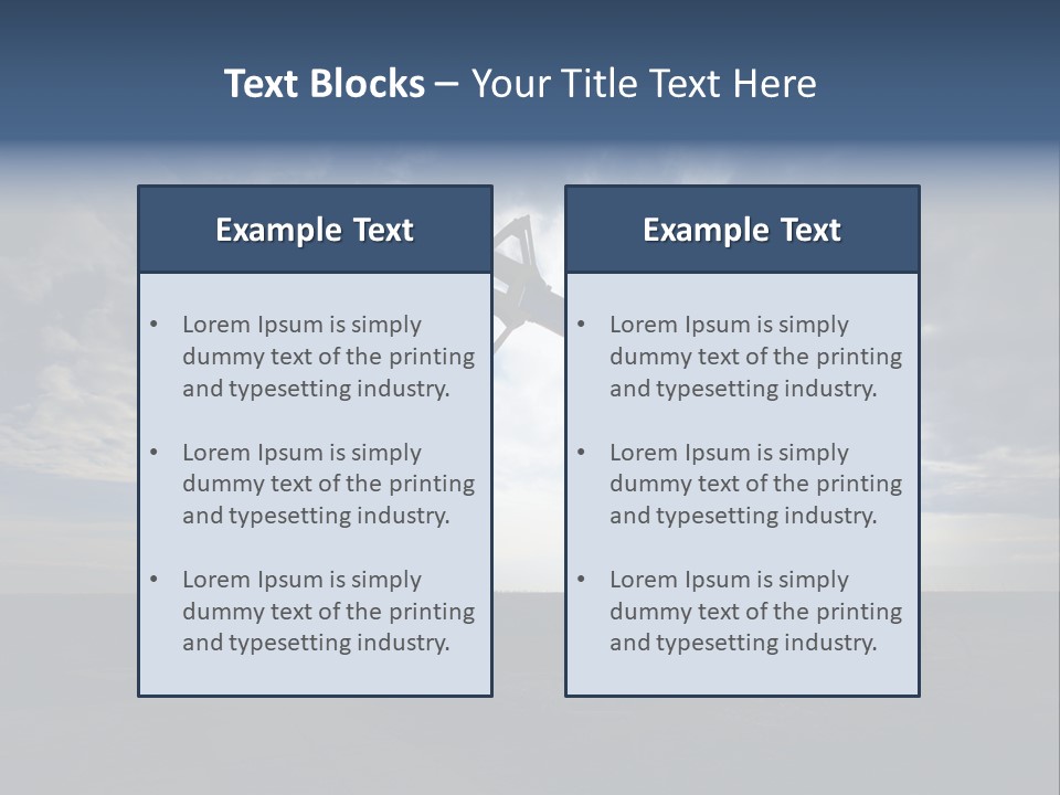 Sunset Future Decay PowerPoint Template