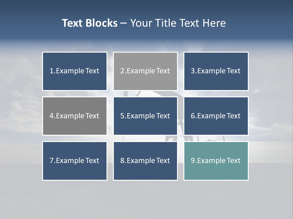Sunset Future Decay PowerPoint Template