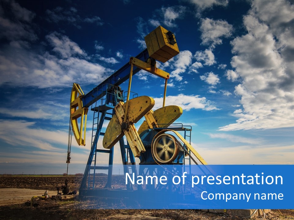 Old Energy Tar PowerPoint Template