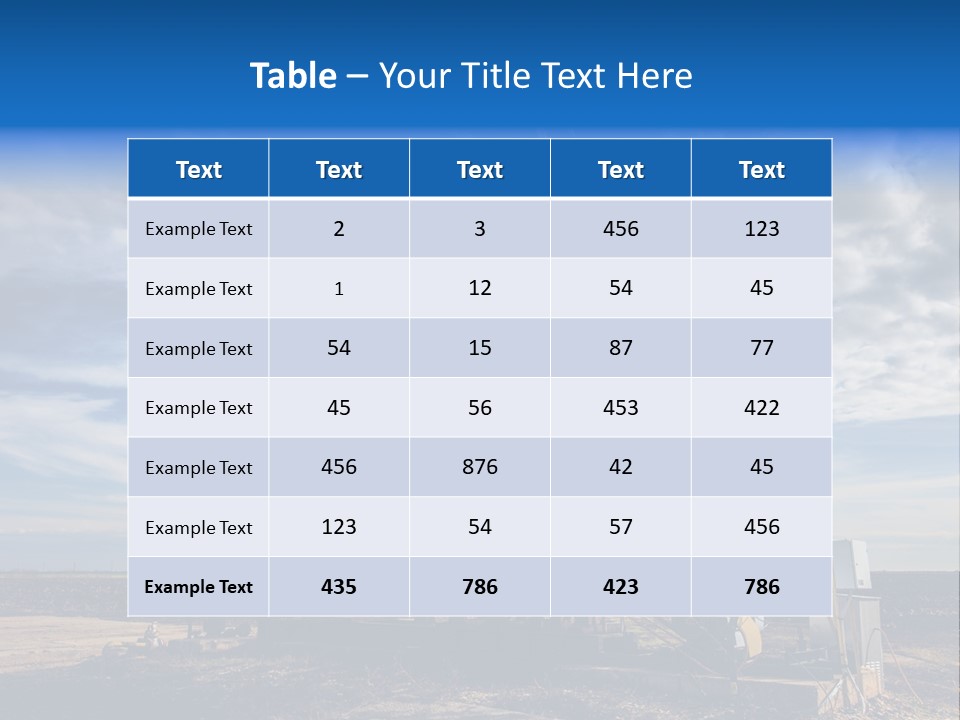 Old Energy Tar PowerPoint Template
