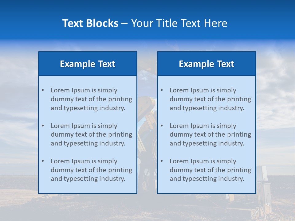 Old Energy Tar PowerPoint Template