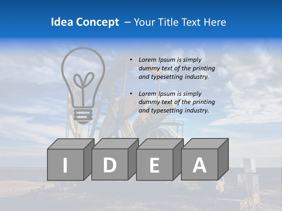 Old Energy Tar PowerPoint Template