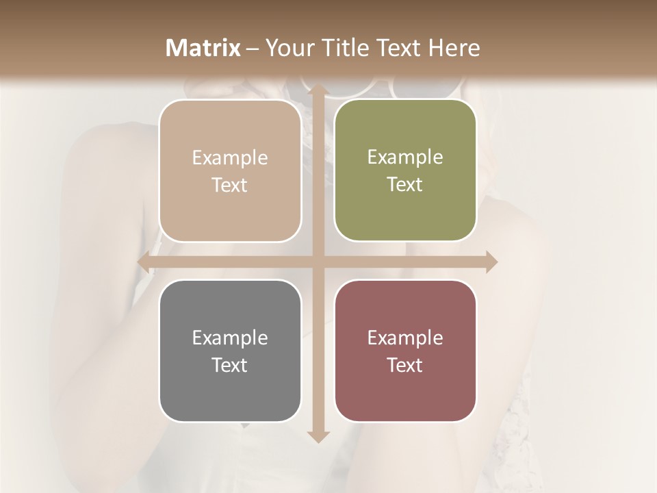 Lady Girl Attractive PowerPoint Template