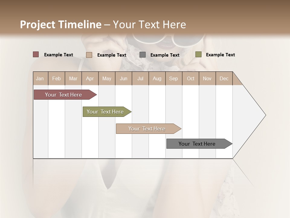 Lady Girl Attractive PowerPoint Template