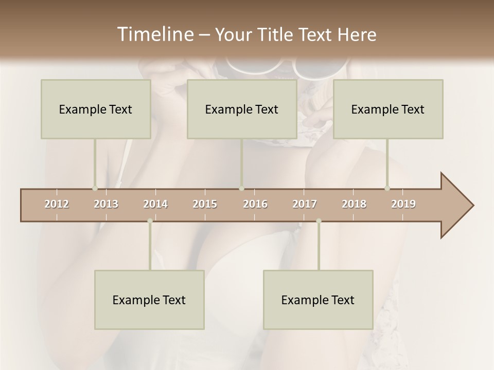 Lady Girl Attractive PowerPoint Template