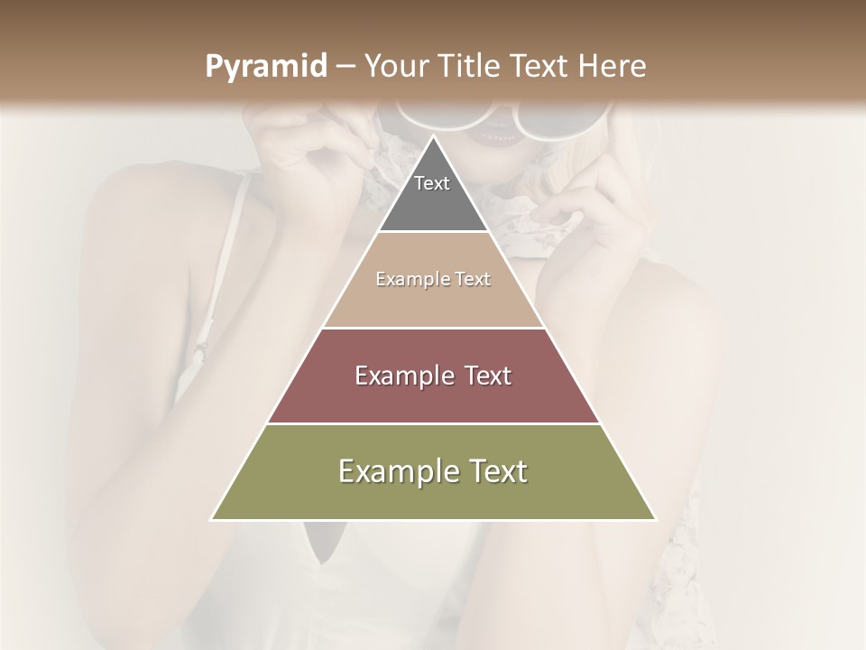 Lady Girl Attractive PowerPoint Template