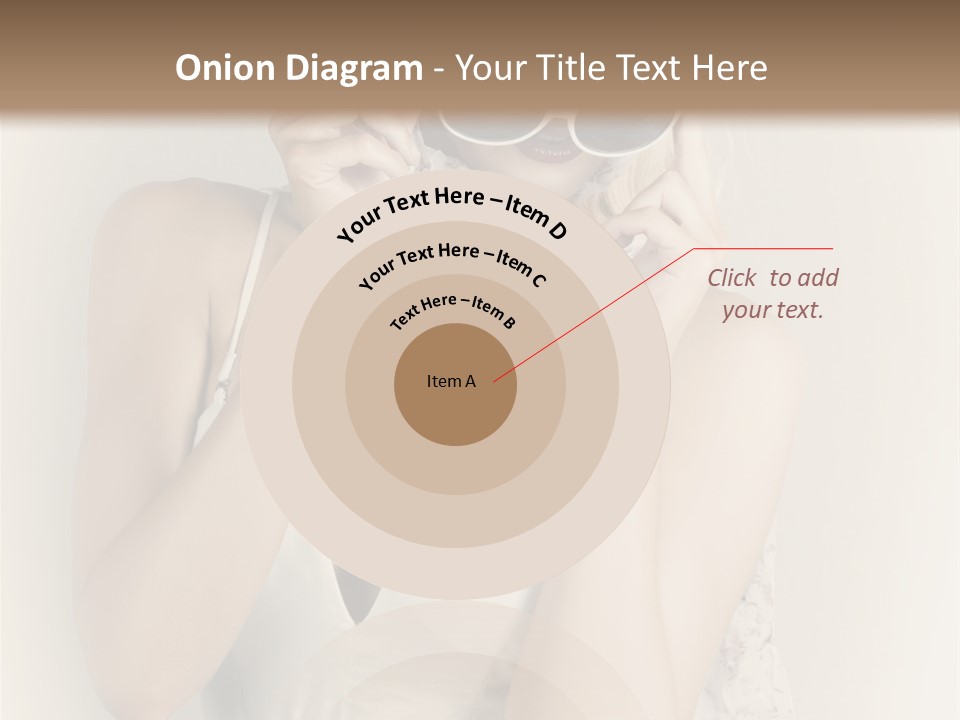 Lady Girl Attractive PowerPoint Template