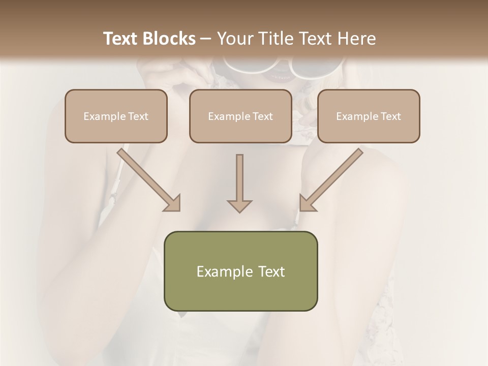 Lady Girl Attractive PowerPoint Template