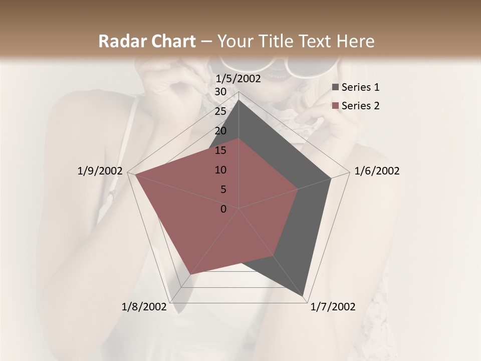 Lady Girl Attractive PowerPoint Template