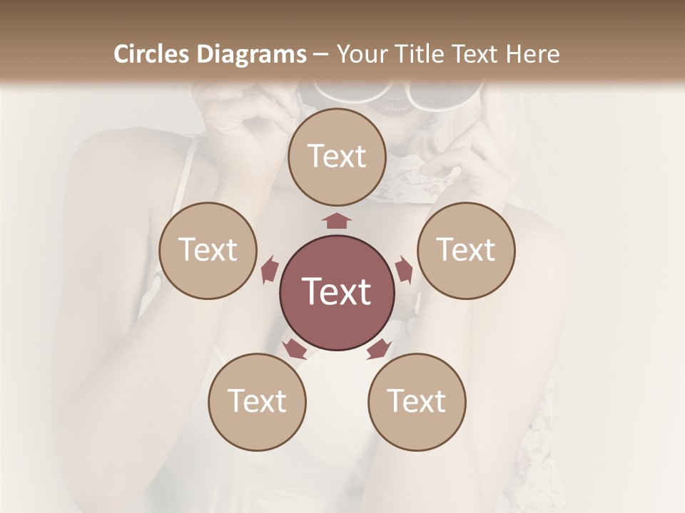 Lady Girl Attractive PowerPoint Template