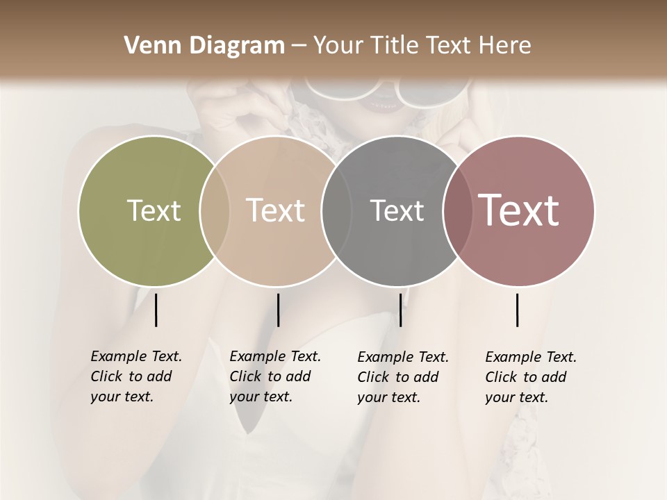 Lady Girl Attractive PowerPoint Template