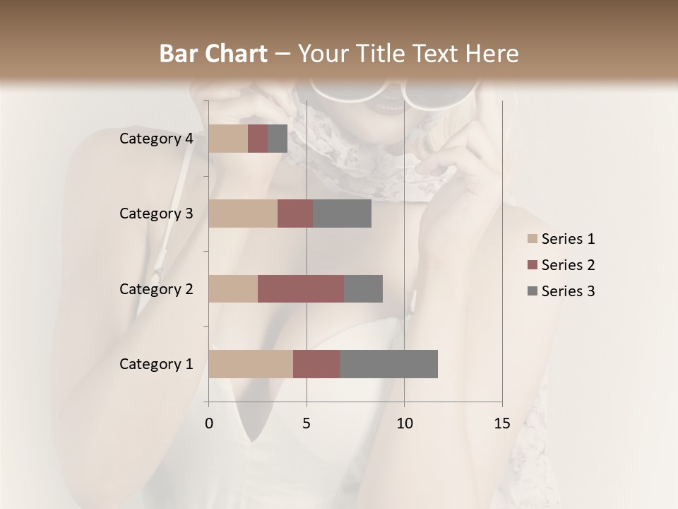 Lady Girl Attractive PowerPoint Template