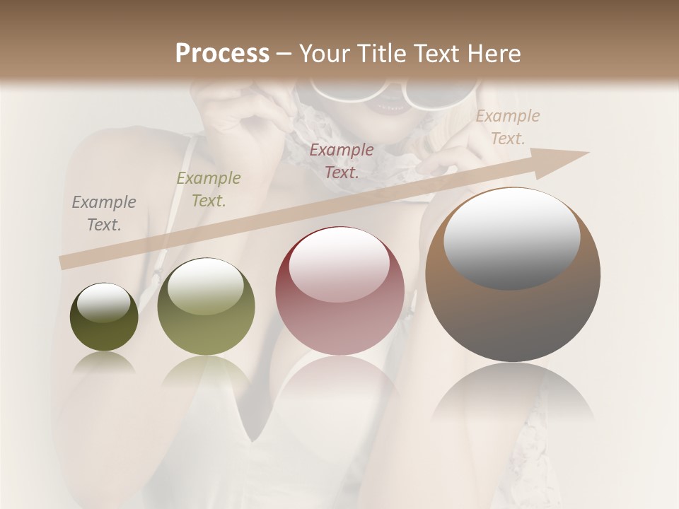 Lady Girl Attractive PowerPoint Template