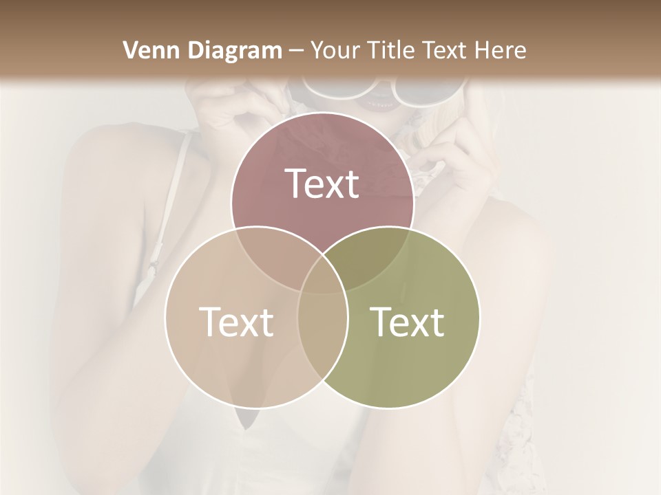 Lady Girl Attractive PowerPoint Template