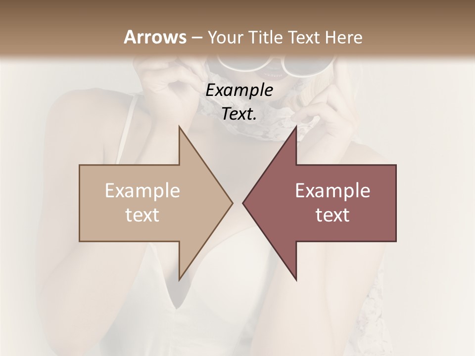 Lady Girl Attractive PowerPoint Template