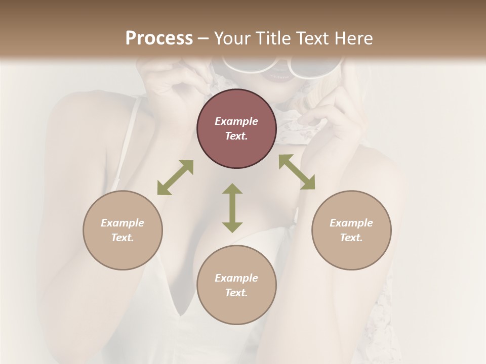 Lady Girl Attractive PowerPoint Template