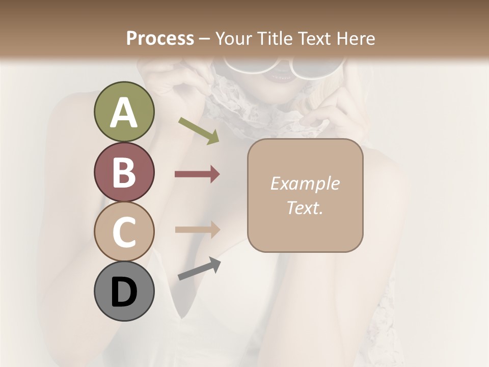 Lady Girl Attractive PowerPoint Template